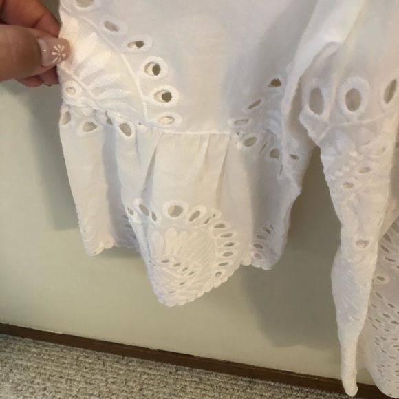 NWT eyelet detail boho tunic - Picture 8 of 8